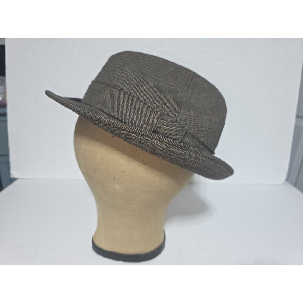 Hereford Foxhunter Fedora Hat Vintage Size 7.5 Band Gangster Hollywood Classic